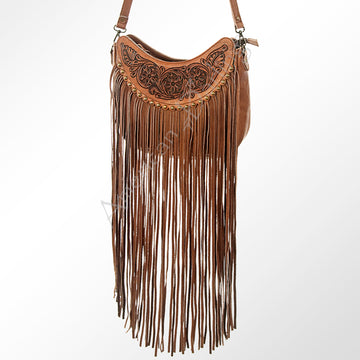 American Darling Cross Body Hand Tooled Full Grain Genuine Leather Western Women Bag Handbag Purse | Crossbody for Cute